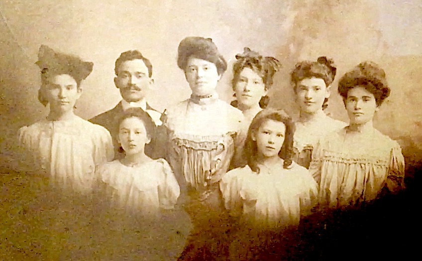 Chlebnikow children, 1903