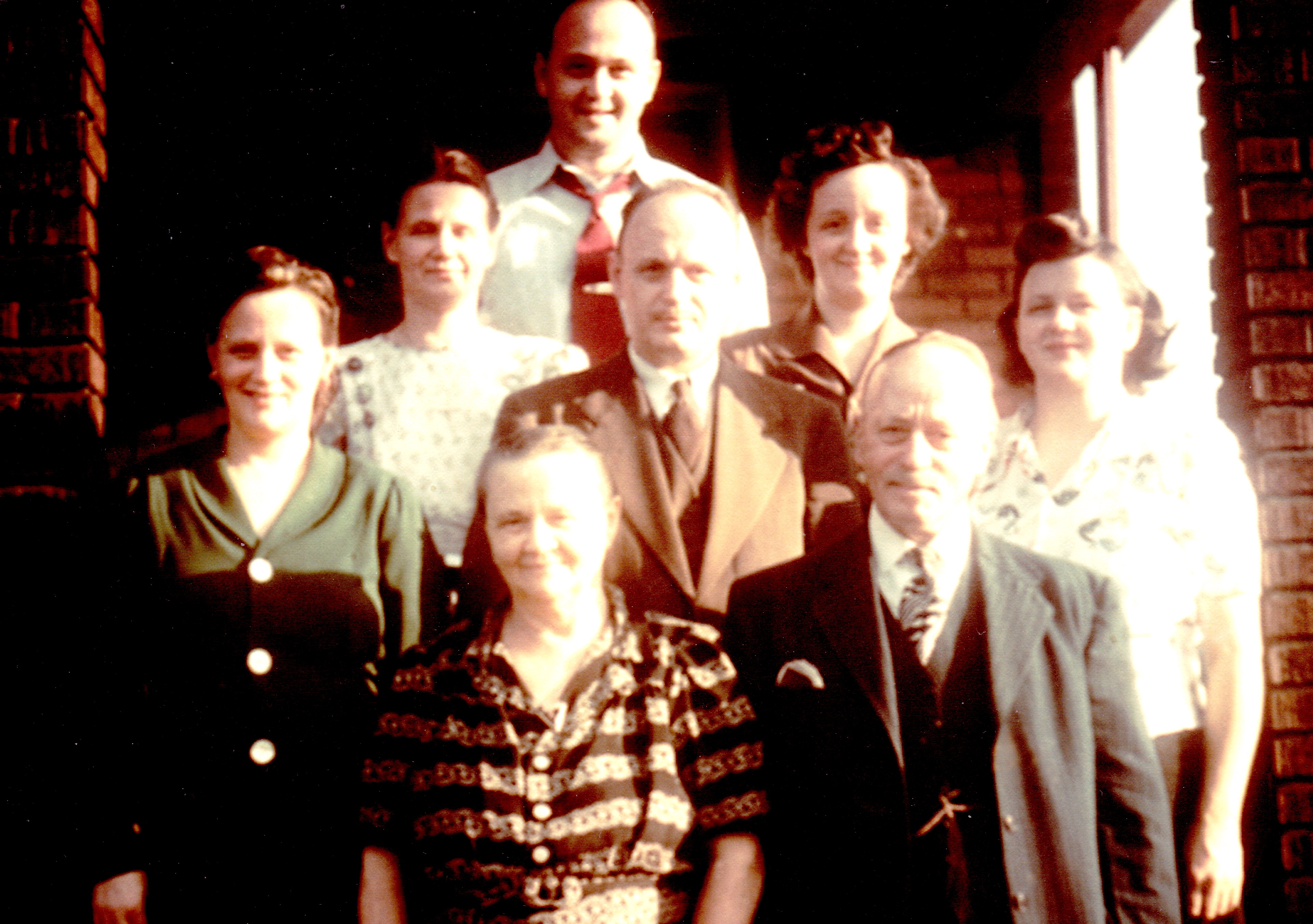 Andrew E. & Clara S. Matuschak and their children, 1953