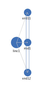 A simple line segment